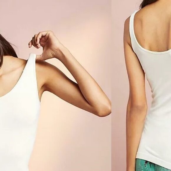 Anthropologie Floreat tank top seamless V-neck size large $24 tag New with tags - Picture 2 of 4